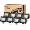 NAOEVO 4 Inch LED Pod Lights, LED Fog/Driving/Off Road Lights