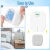 Qualirey 12 Pack Flying Insect Trap Refill Compatible with VEYOFLY