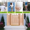 SELEWARE Heavy Duty Wall Mount Handrails for Outdoor Steps, Non-Slip