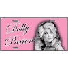L@@K Pink Dolly Parton  License Plate Vanity Auto Tag