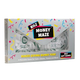 Bilz E-Lope Puzzle - Money Gift Maze Brainteaser by TE Brangs, Clear,
