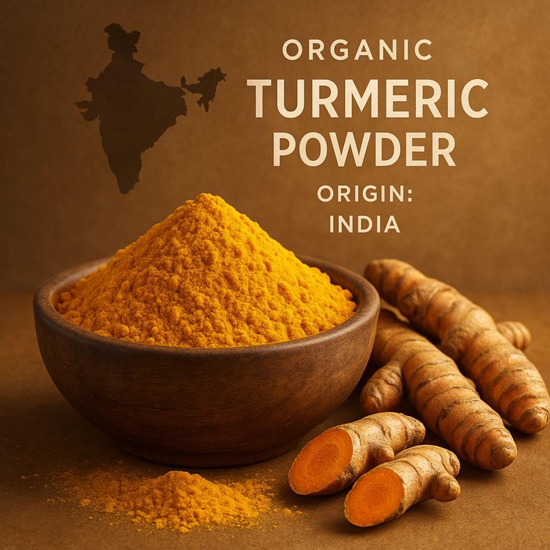 Organic Turmeric Powder – 4 oz | High Curcumin (2.5%