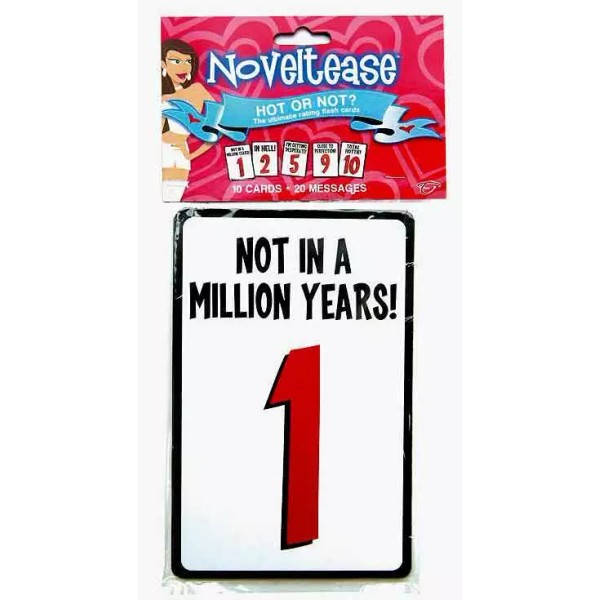 Topco Hot or Not Rating Flash Cards