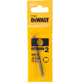 Dewalt DT5043-QZ Extreme 2 Metal DRILLBIT 4.2X75MM, Multi, 4.2 x 75mm