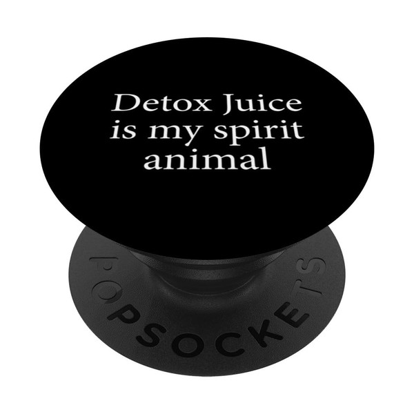 Lustiger Detox Juice Spruch Detoxifying Cleanse Program PopSockets mit austauschbarem