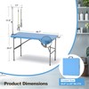 ynhurenth 49'' Pet Grooming Table for Large Dogs, Foldable Professional