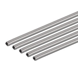 sourcing map 5pcs Furnace Replacement Heating Element Coil 4.9x407mm FeCrAL Furnace Heating Resistance Wire