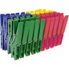 PARENCE. 24 Plastic Clothes Pegs for Indoor and Outdoor Use