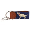 Huck Venture - Llavero de piel cosido a mano, Labrador,