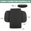 Unbranded Car Armrest Cushion Cover Center Console Box Pad For
