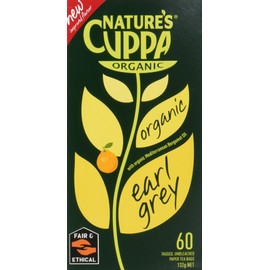 Nature's Cuppa Organic Earl Grey Tea 60 Teabags