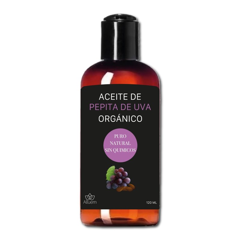 Alluem Aceite Para Masajes De Pepita De Uva 100% Puro