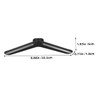 Sosoport 2pairs Tv Stand Legs: Replacement Tabletop Tv Base Stand