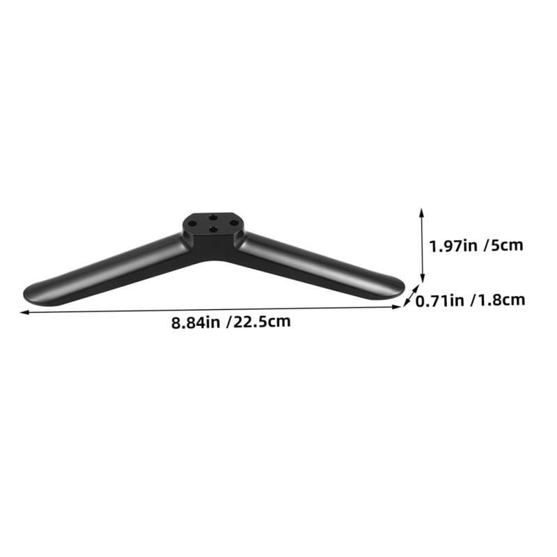 Sosoport 2pairs Tv Stand Legs: Replacement Tabletop Tv Base Stand