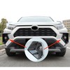 JIEOSDIN Car Accessories Exterior Front Fog Light Lamp Cover Bezel