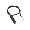 EAHOSUCC 1PCS 0.25M/0.8FT 2.5mm TRS Bare Wire Connector Cable，2.5mm Stereo