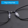 Eyeglass Plug in Nose Pads,5 Pairs Anti Slip Sunglasses Nose