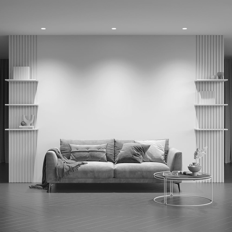 Maytoni Modern Recessed Spotlight Share 1x GU10 Excl. White Aluminium