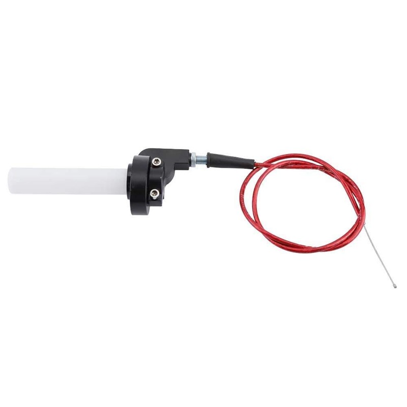 Quick Turn Twist Throttle Cable Kit Motorcycle Handlebar Throttle Grip
