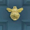 Handmade Solid Brass BUMBLE BEE DOOR KNOCKER, GOLDEN BRASS MATERIAL,VARIO