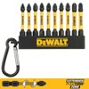 DEWALT DT7276 Pozi Bit Keyring 10 Piece
