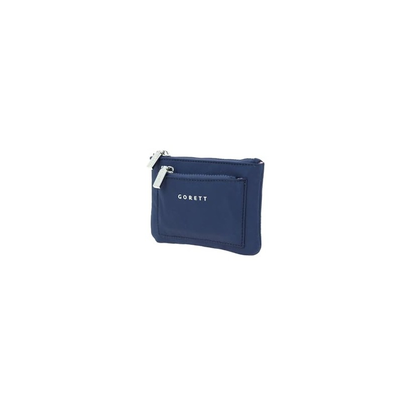 Monedero de dama cartera mediana GORETT Azul SINAI