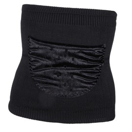 Mikinona Warm Wool Waistband Kidney Warmer Belt Stretchy Elastic Waist Support for Winter Comfort for Home Office Sports Outdoor Activities