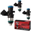 MACAX Set of 3 Fuel Injectors JSN180E Replacement Compatible with