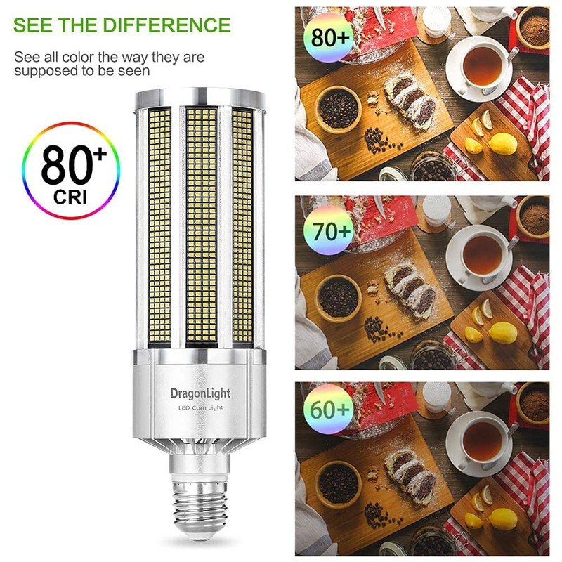 DragonLight 150W Commercial Grade Corn LED Light Bulb Fanless(800 Watt