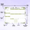 Decorably 52 Sheets Forest Green Undated Weekly Planner Tear Off