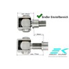 UHRIG Gate Hinge Stainless Steel M20 V2A Steel Hinge, Adjustable