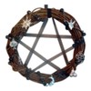 15cm Pagan All Year round Wreath with 7 pagan charms