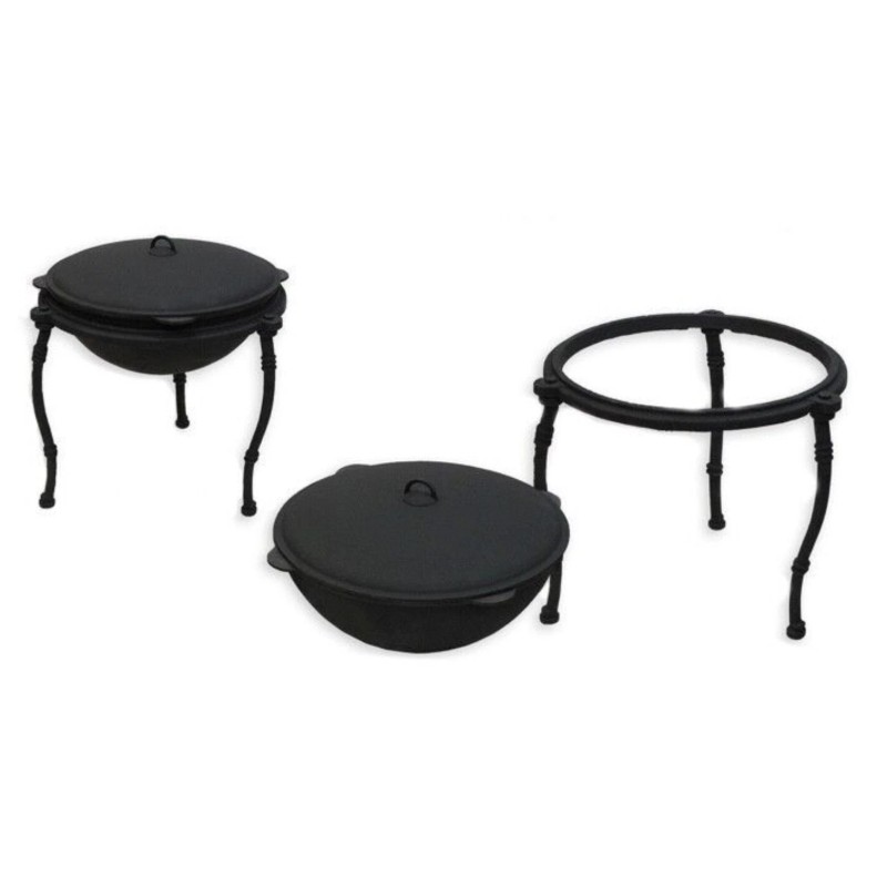 CastIron Прочная Чугунная подставка 440 под казан на 18л Heavy