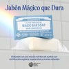 Dr. Bronner's Jabón de castilla orgánico en barra, fórmula concentrada,