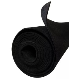 Polymat 12FT x 45" Black S35 Polymat Art Crafts Home Decoration Wall Liner Carpet