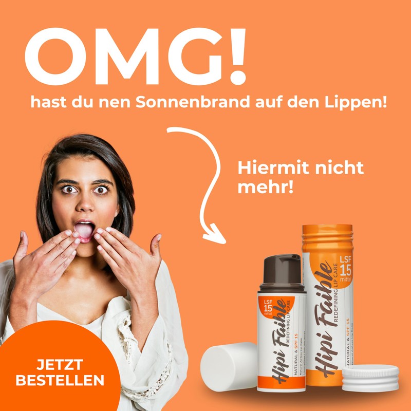 Hipi Faible NATURAL & SPF 15 - Lip Care in
