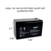 FirstPower 12v 7ah First Alert ADT Alarm Battery