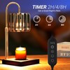 Yuichoy Candle Warmer Lamp with Timer, Dimmable Electric Candle Wamer