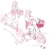 Götz 3402630 Sausewind Scooter and Bicycle Seat, Doll Accessories for