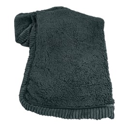 Floppy Dawg Universal Dog Bed Replacement Cover. Removable and Machine Washable Cover for Mattress and Rectangular Pillow Beds. Large 40L x 28W. Gray with Gray Top.