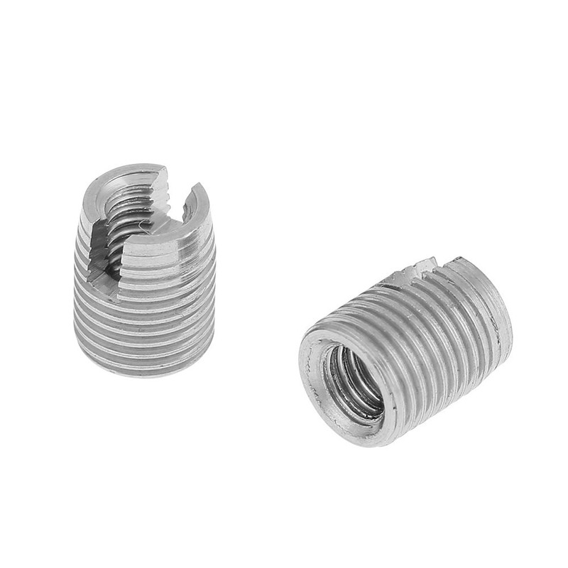 20pcs Stainless Steel SUS303 Self Tapping Slotted Screw Helical Thread