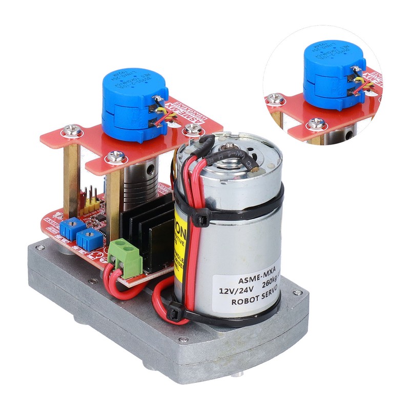 Robot Servo Ultra High Torsion Alloy 3600 Degree 10 Circle
