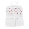 Mandarina Duck Women's Md20 Blossom Backpack, Optical White, optical white