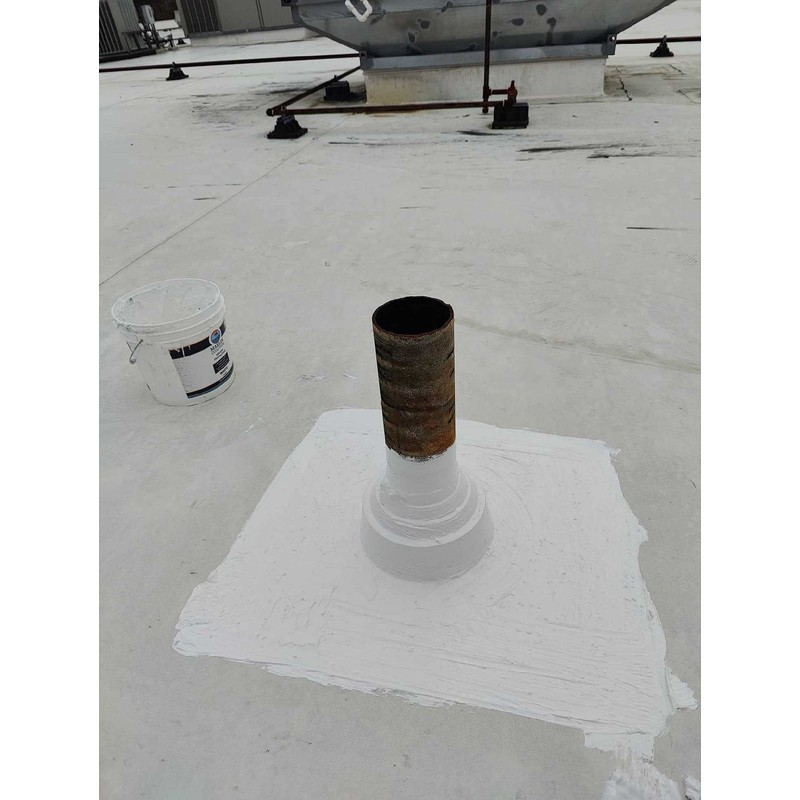 100% Silicone Roof Patch – Prevent and Repair Leaks –