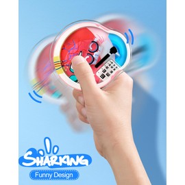 Plifal Cute Shaker Eye Doctor Badge Reel Holder Retractable with ID Clip for Nurse Nursing - Catoon Funny Name Tag Card Accessories Alligator Clip for Pediatric Office Student Work Hospital