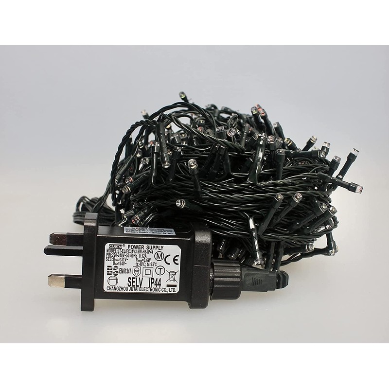 SHATCHI 200 LEDs Fairy String Lights Warm White and Cool