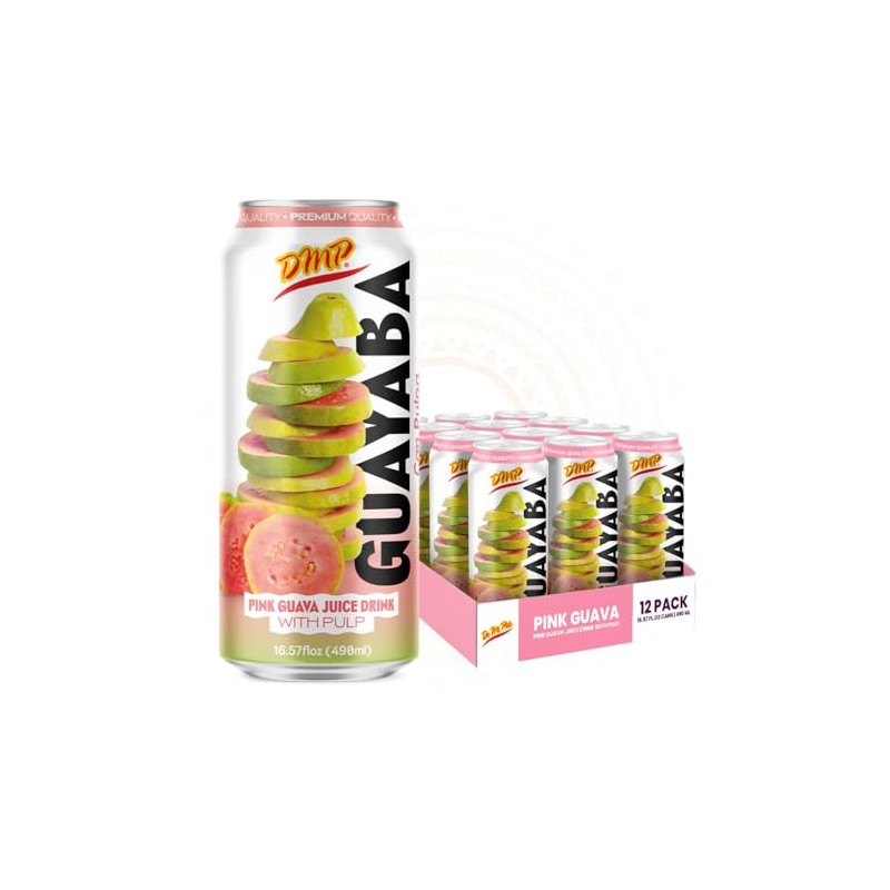 De Mi Pais Guava Juice with Pulp, Premium Quality Fruit