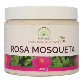Crema Facial Rosa Mosqueta 400 Spf Nutre Regenera Todo Tipo Piel