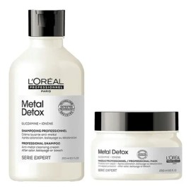 Loreal Metal Detox Kit Shampoo 300ml + Mascarilla 250ml