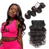 Wavy Clip in Hair Extensions, Urbeauty Body Wave Remy Clip